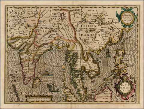 India Orientalis map